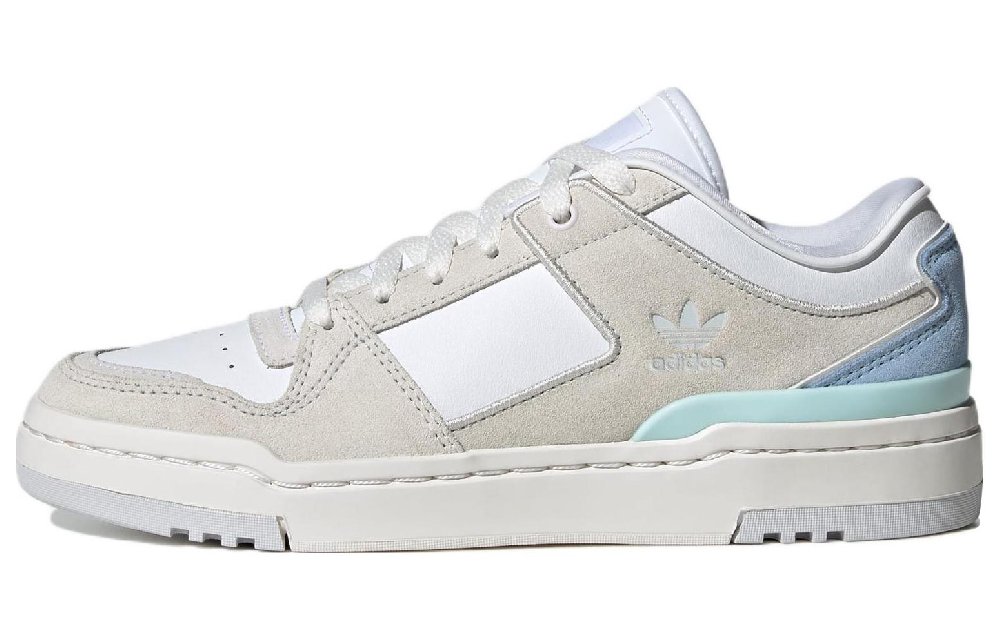 Adidas Originals Forum Luxe Low Shoes 'Cloud White Crystal White Beige' Women's