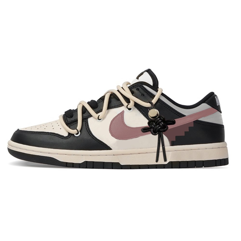 Nike Dunk Cool Era Abrasion-Resistant Low-Top Skateboard Shoes Unisex Black
