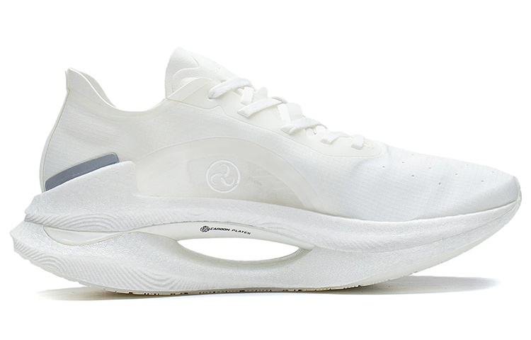 LiNing Shadow 1.0 Shock Absorbers Slip Resistant Abrasion Resistant Breathable Low top Running Shoes Women's White