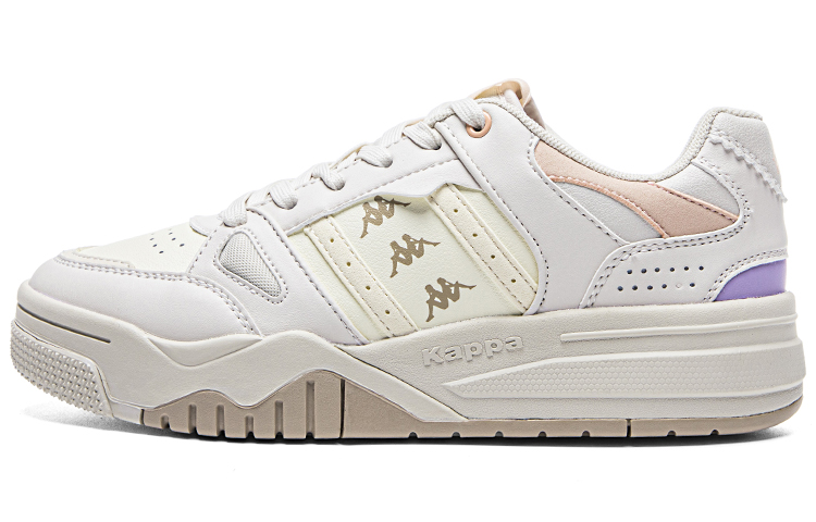 Kappa Low top Skateboard Shoes Women's Beige Pink