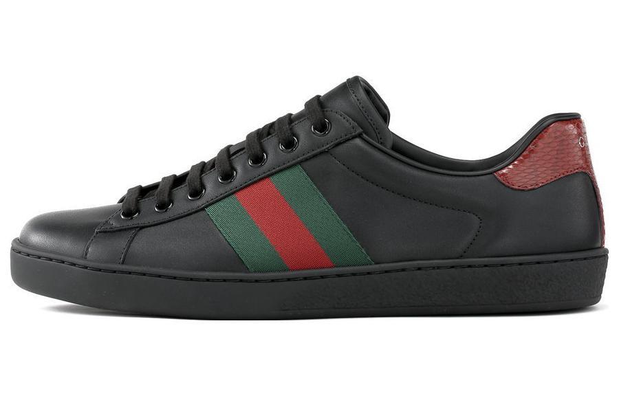 GUCCI Ace Leather 'Black'