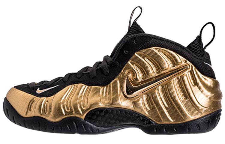 NIKE Foamposite Pro Винтажные баскетбольные кроссовки MID Top Мужские