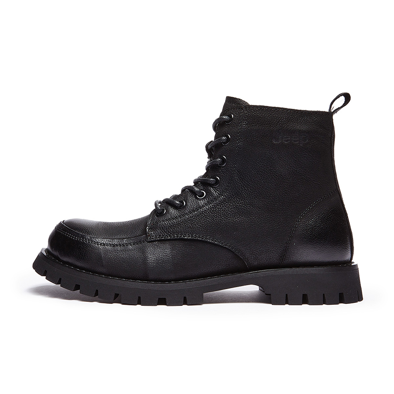 Jeep Short Martin Boot Men's Black
