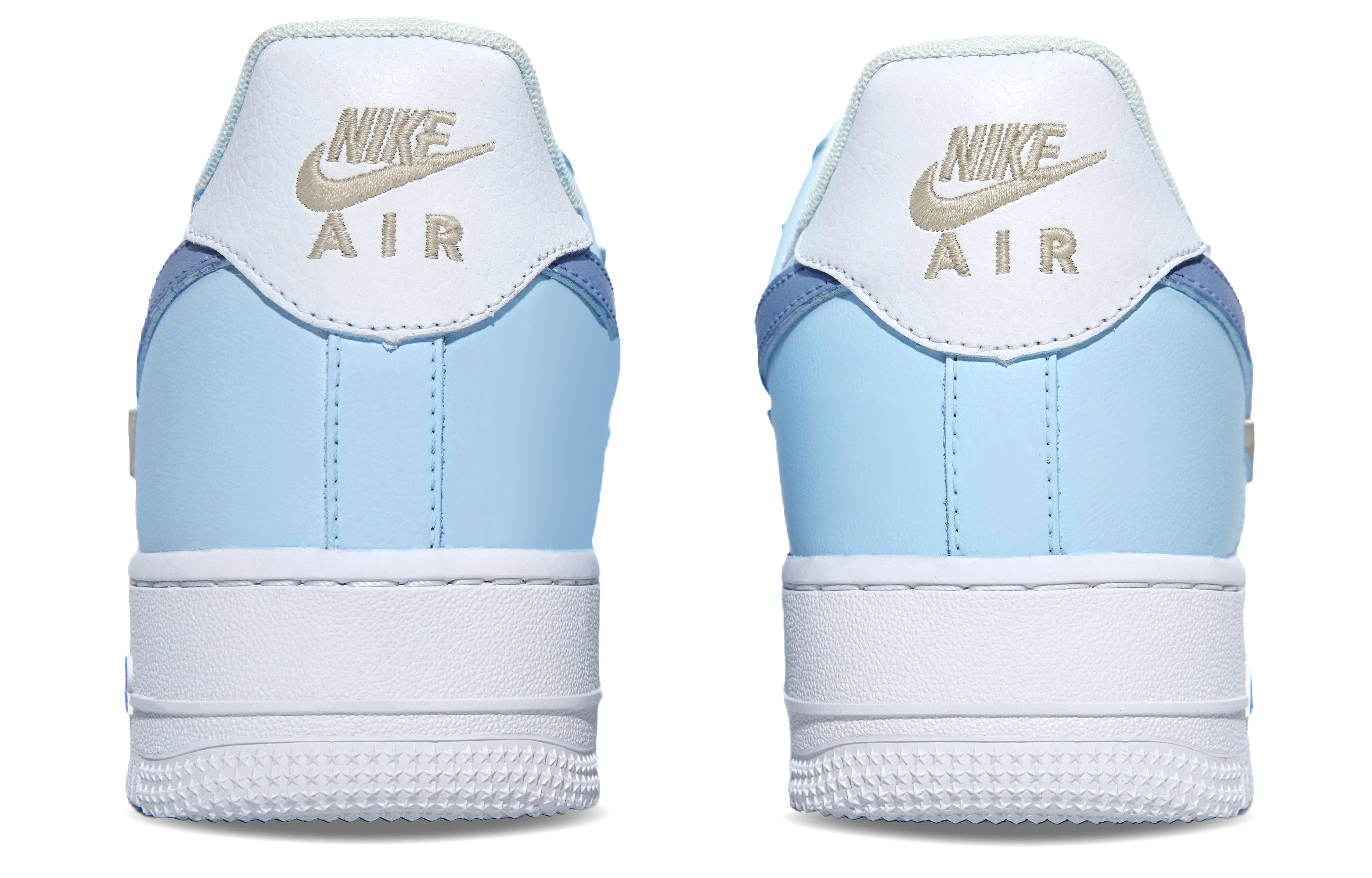 Nike Air Force 1 Abrasion Resistant Low Top Skateboard Shoes Women's Light Blue купить в интернет-магазине Yoocart с быстрой доставкой по России.
