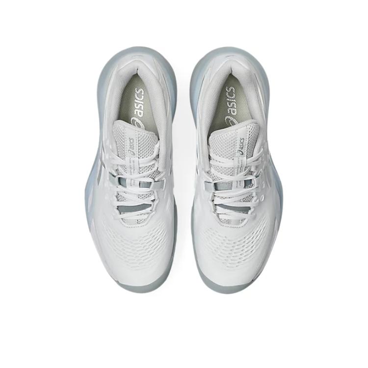 Asics GEL RESOLUTION X OC Low Top Tennis Shoes Women's White