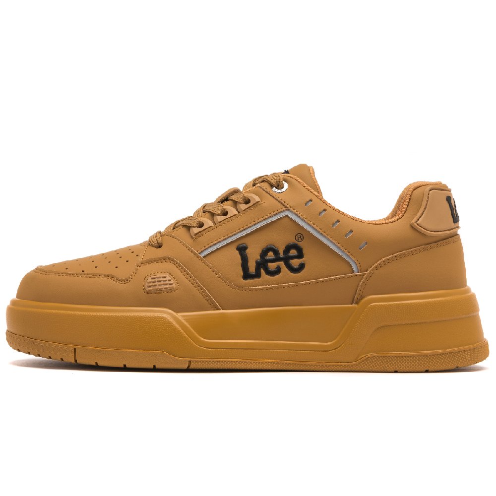 Lee White Sneakers Lightweight Breathable Height Increasing Low Top Skateboard Shoes Men