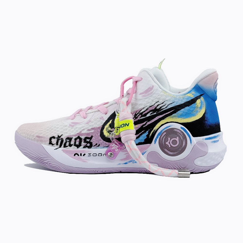 Nike KD Trey 5 IX Breathable Low Top Basketball Shoes Men's Pink
