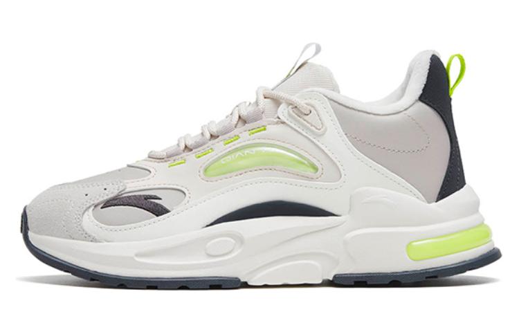 Anta Millennium 5.0 Cushioned Wear-Resistant Warm Low-Top Sports Casual Shoes Women's Lime Green