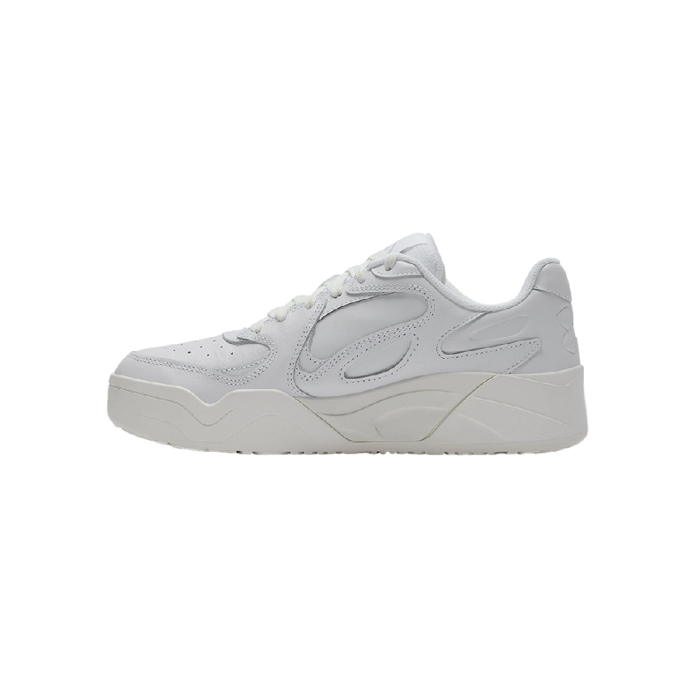 Under Armour Anti-Slip Wear-Resistant Low-Top Casual Shoes Unisex White