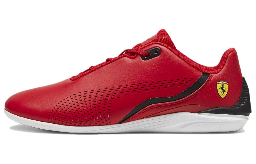 PUMA MAPF1 Drift Cat Decima Scuderia Ferrari Cushioning Wear-Resistant Low-Top Training Shoes Men's Red