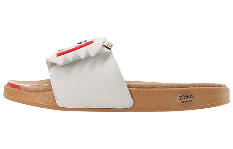 Disney x LiNing Quiet Slide Slippers Women's Champagne White