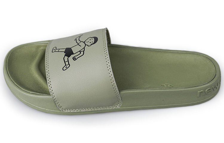 New Balance X Noritake Slippers Dark Green