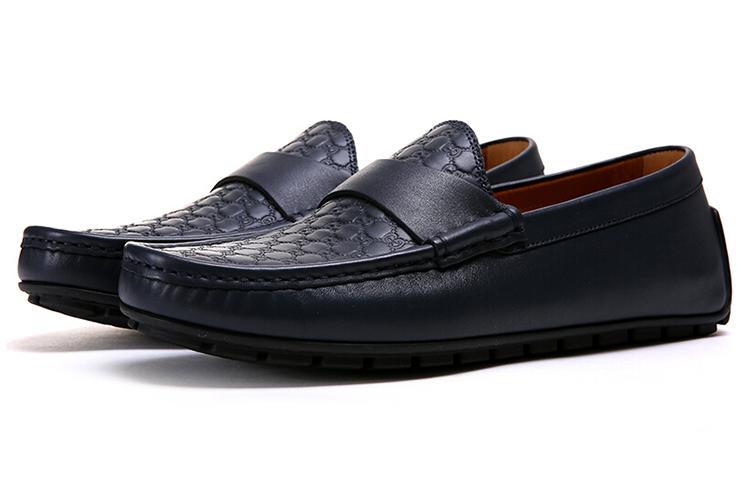 GUCCI Men's Casual Shoes Men's Dark Blue купить в интернет-магазине Yoocart с быстрой доставкой по России.