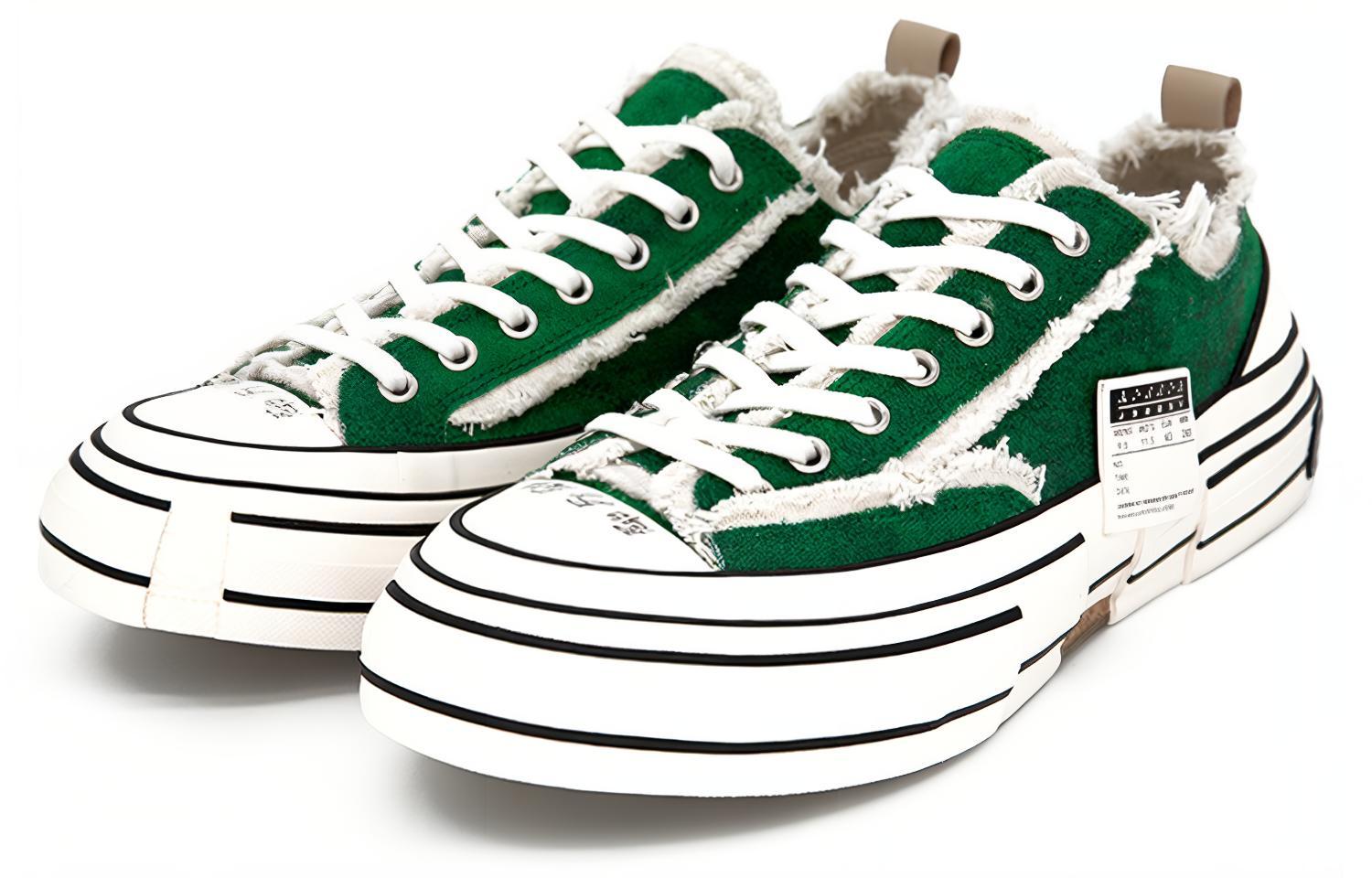 VESSEL G.O.P. Lows HBX Low top Canvas Shoes Unisex Green