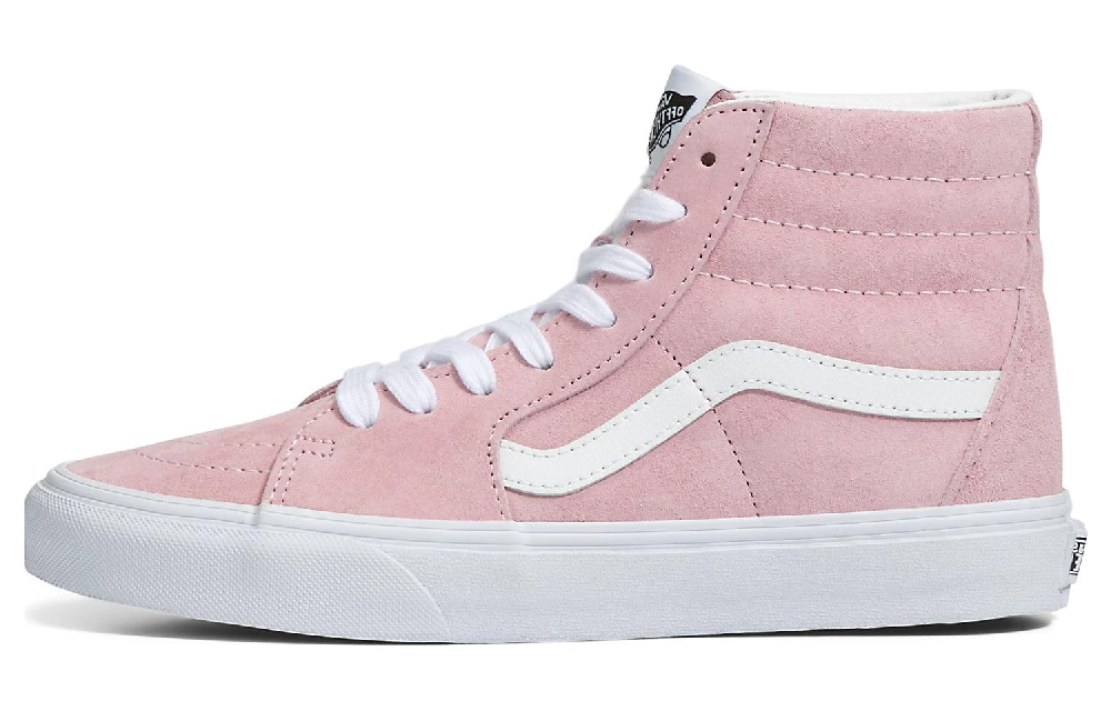 Vans SK8 HI Pig Suede 'Pink White'