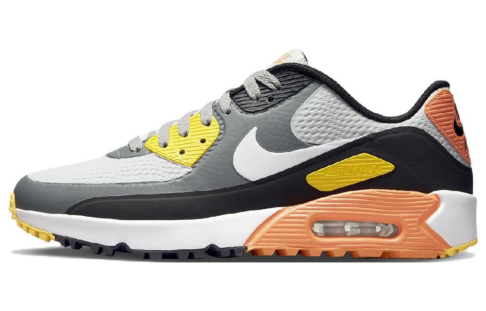 Nike Air Max 90 Golf Smoke Grey Black Orange