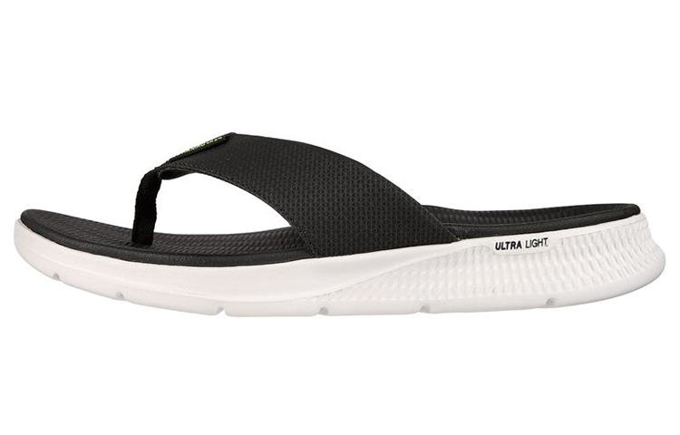Skechers Go Consistent Sandal EVA Quiet Slide Slippers Men's Black White