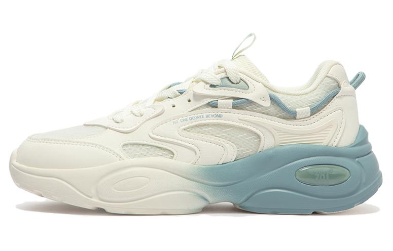 361° Surge 2 Cushioned Slip-Resistant Low-Top Chunky Sneakers Women's Beige Blue
