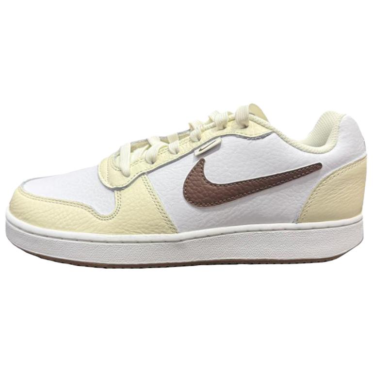 Nike EBERNON Abrasion Resistant Low Top Skateboard Shoes Men's White