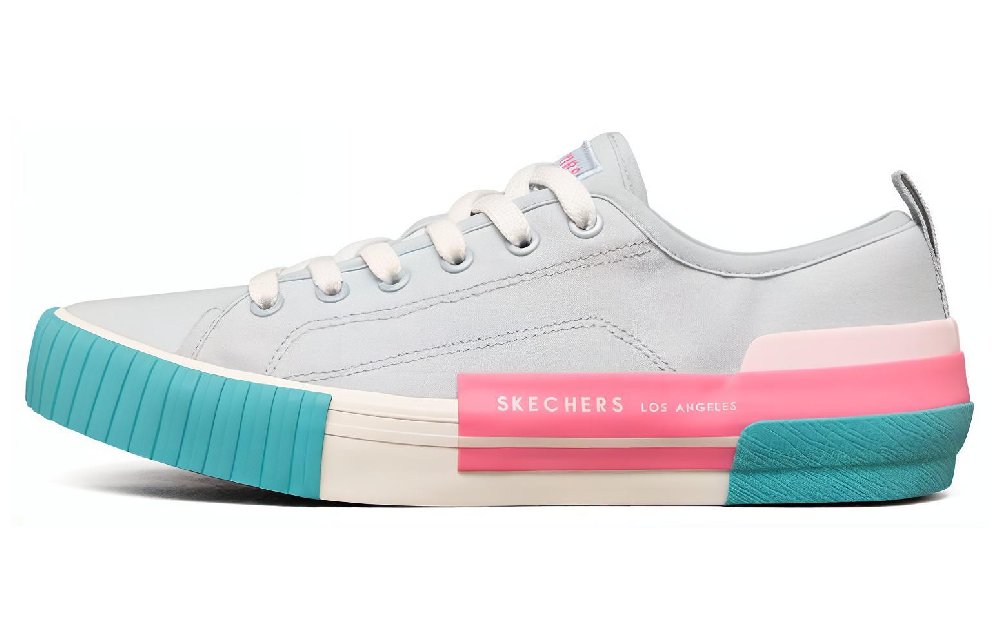 Skechers New Moon 'White Teal Pink' Women's