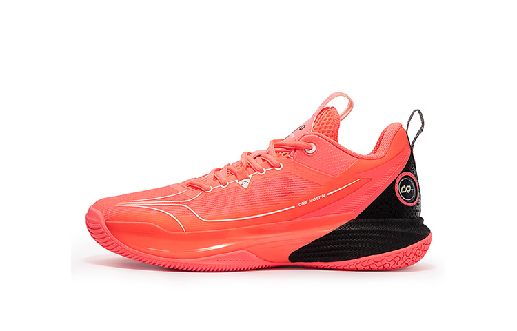 361° ONE MOTION Wave Series Basketball Shoes Men's Low top Red/Black