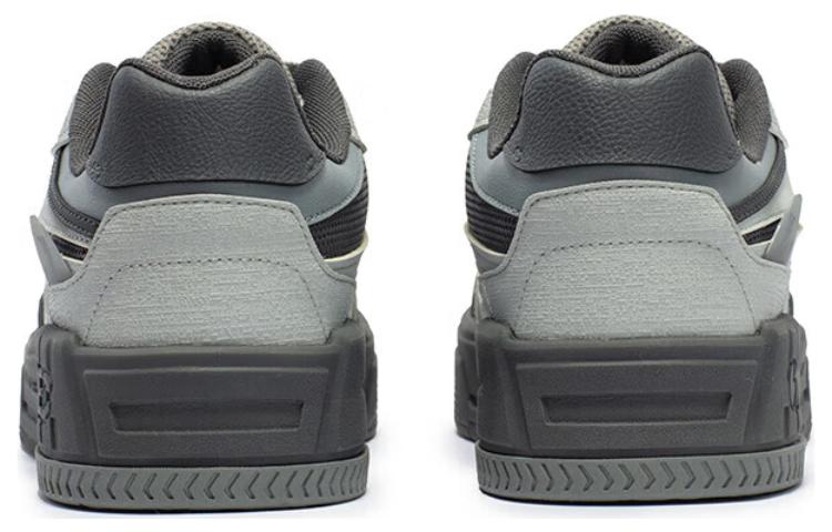 361° Low-Top Skateboard Shoes Men's Black Gray Color