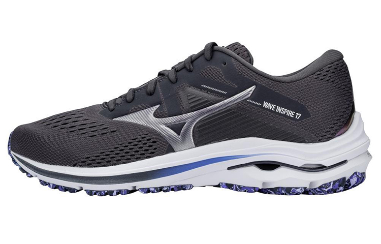 Mizuno Wave Inspire 17 Running Shoes 'Black Purple White'