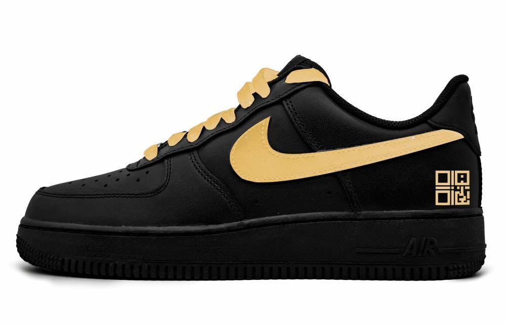 Nike Air Force 1 Low-Top Skateboard Shoes Unisex Yellow