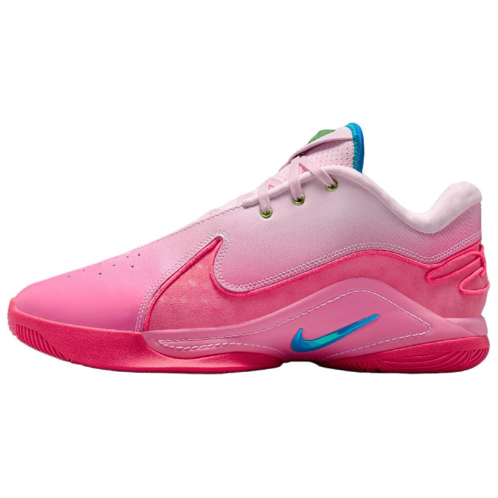 Nike LeBron 22 Anti-Slip Wear-Resistant Low-Top Basketball Shoes Men's Pink White