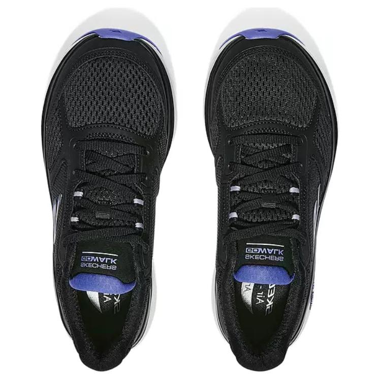Skechers Cushioning, Breathable Coverage, Rebound Low top Running Shoes Women's Black Purple купить в интернет-магазине Yoocart с быстрой доставкой по России.