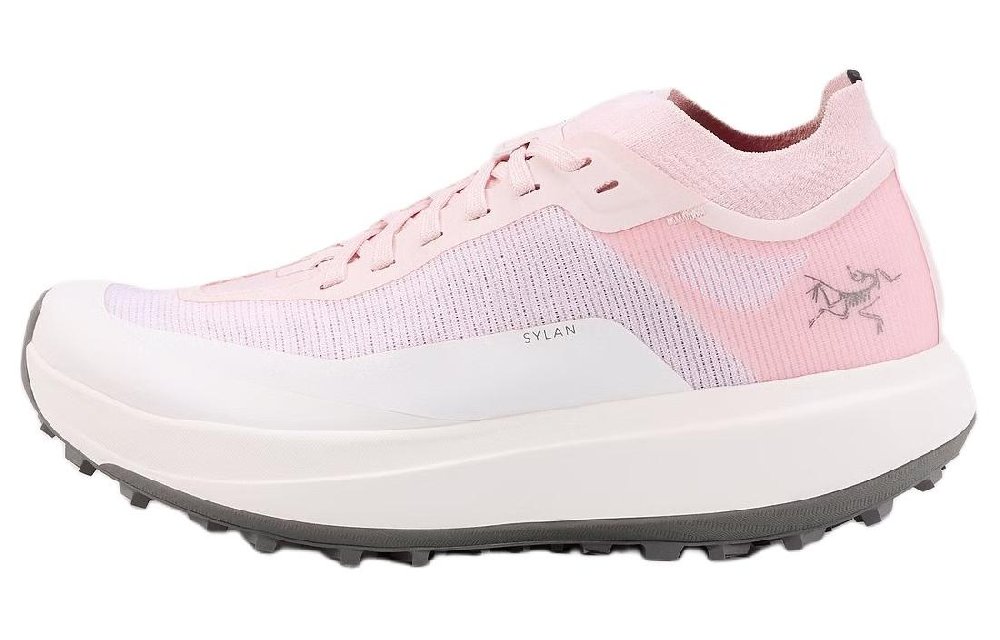 Arcteryx SYLAN Anti-Slip Wear-Resistant Low-Top Trail Running Running Shoes Women's Pink White