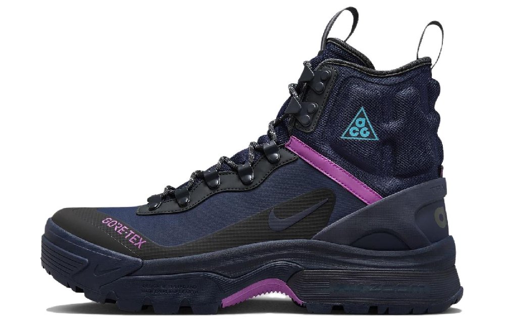 Nike Acg Air Zoom Gaiadome Gore Tex Obsidian Hyper Violet