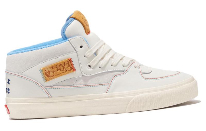 IAB STUDIO x Vans Mid top Skateboard Shoes Unisex White Brown купить в интернет-магазине Yoocart с быстрой доставкой по России.