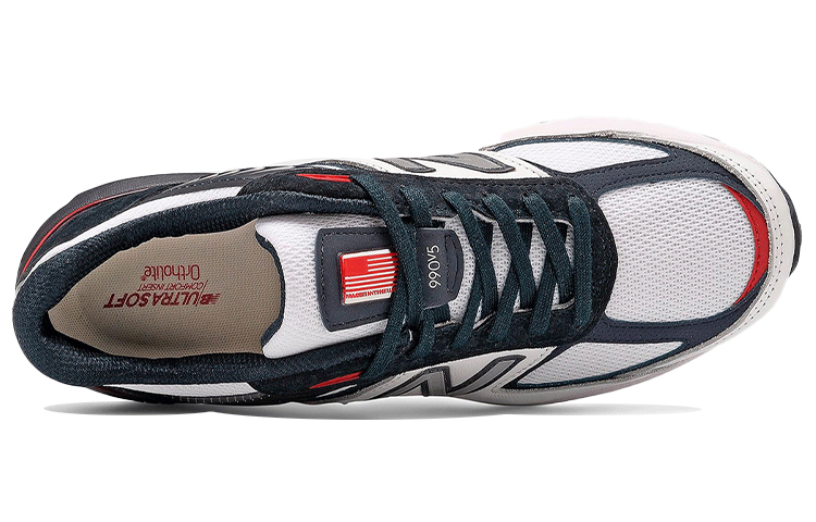 New Balance 990v5 Made In Usa 'White Carbon Red' купить в интернет-магазине Yoocart с быстрой доставкой по России.