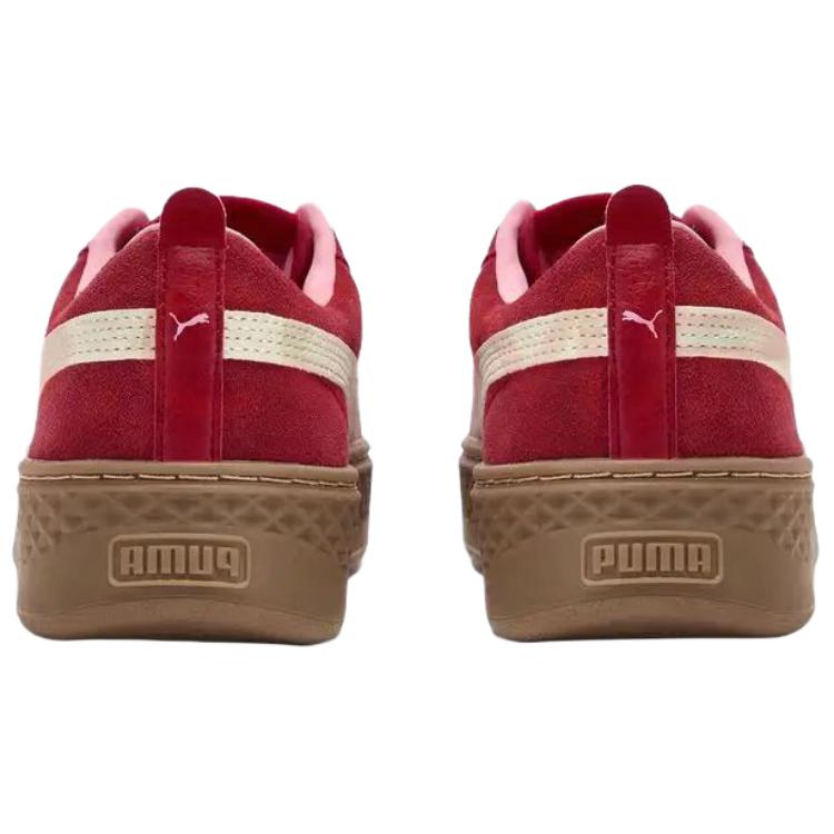 PUMA Smash Platform Breathable Low top Skateboard Shoes Women's Red купить в интернет-магазине Yoocart с быстрой доставкой по России.