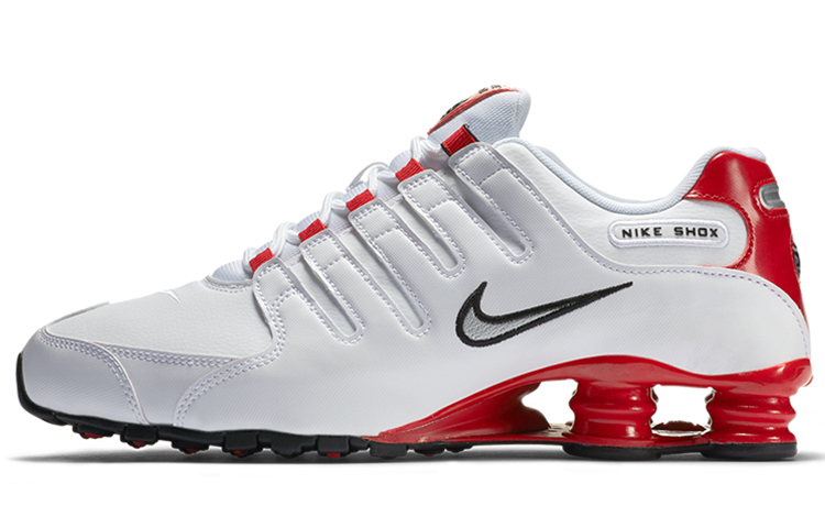 Nike Shox Nz White University Red