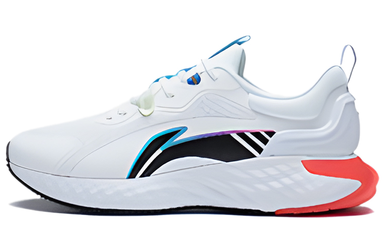 LiNing Cloud Shield Anti Slip Wear Resistant Low Top Sports Casual Shoes Standard White