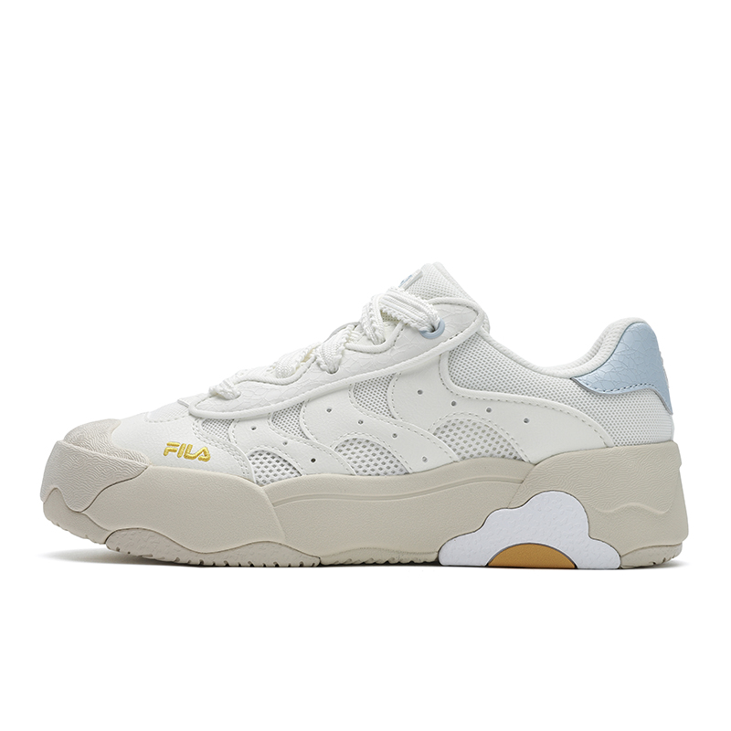 FILA OMELETTE Egg Bag Shoes Low Top Skateboard Shoes Women's White