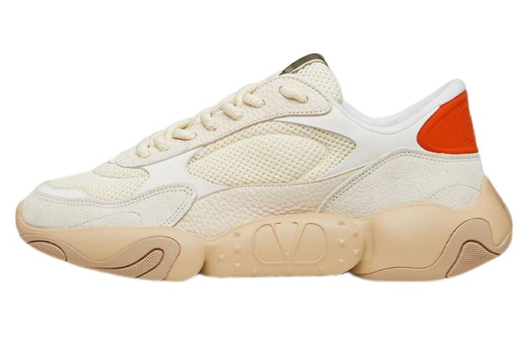 Valentino Anti Slip Wear Resistant Low Top Sports Casual Shoes Men's White