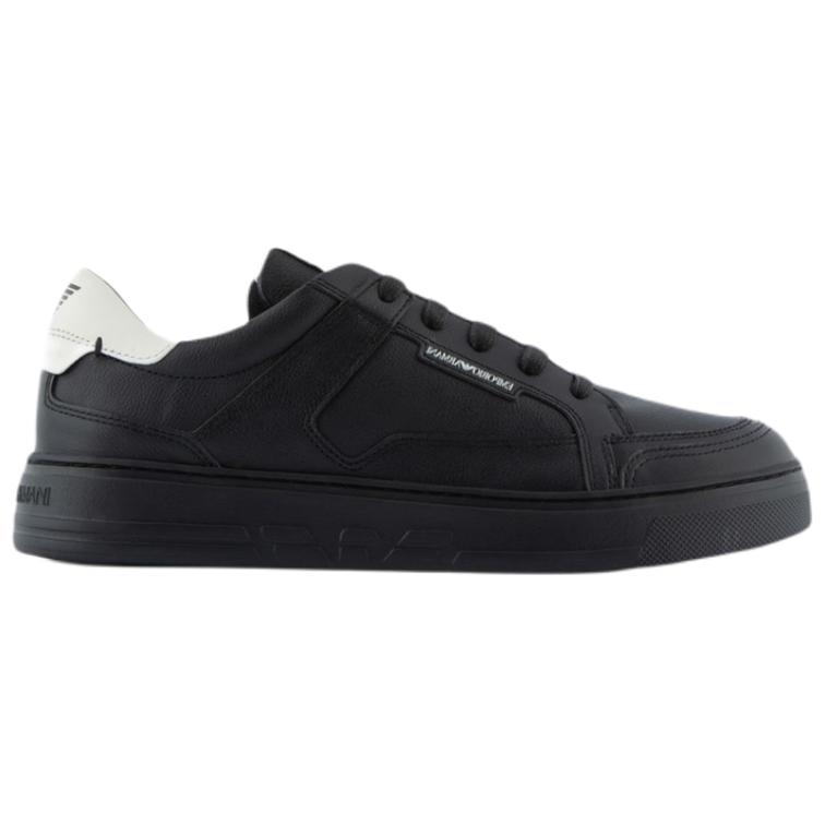 EMPORIO ARMANI Sneakers Black купить в интернет-магазине Yoocart с быстрой доставкой по России.
