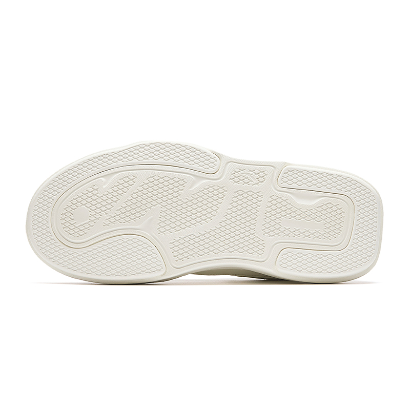 Anta Cookie Shoes Height Increasing Lightweight Low top Skateboard Shoes Men's Ivory White купить в интернет-магазине Yoocart с быстрой доставкой по России.