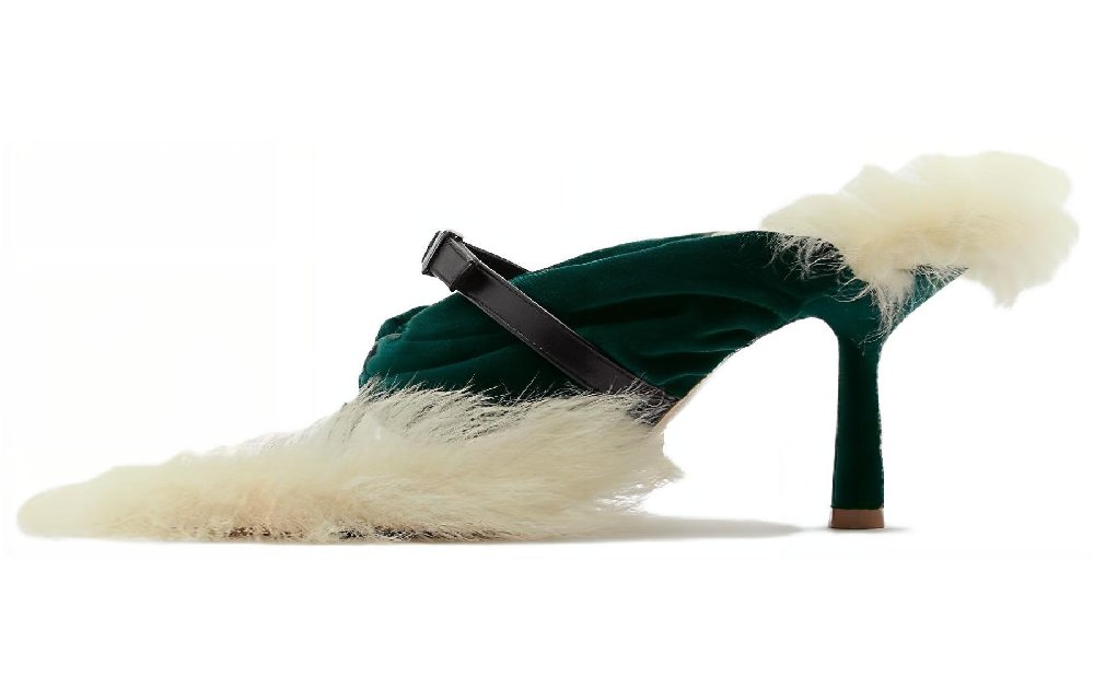 Burberry Step Post 75mm Leather Sandals