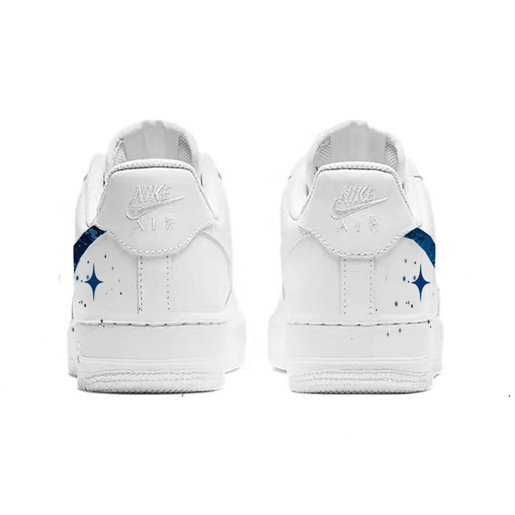 Nike Air Force 1 Slip Resistant Cushioning Low Top Skateboard Shoes Men's White купить в интернет-магазине Yoocart с быстрой доставкой по России.