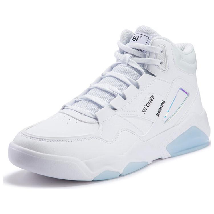 361° Winter Syndrome Winter Expedition 3 Slip-Resistant High-Top Skateboard Shoes Men's White Blue