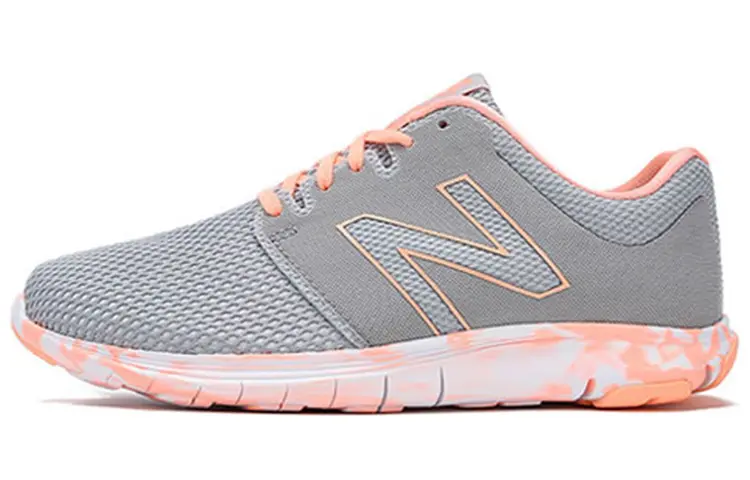 New Balance Low Top Running Shoes Women's Gray Pink