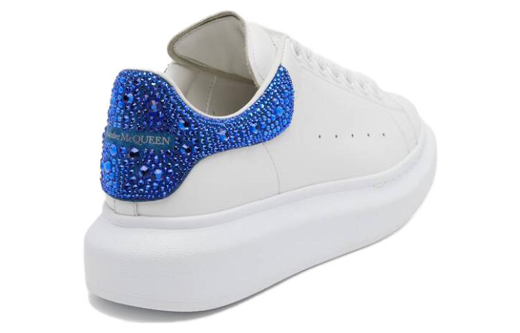 Alexander McQueen Oversized White Ultramarine Crystal Women's