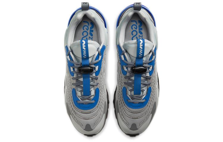 Nike Air Max 270 React Eng Light Smoke Grey Battle Blue купить в интернет-магазине Yoocart с быстрой доставкой по России.