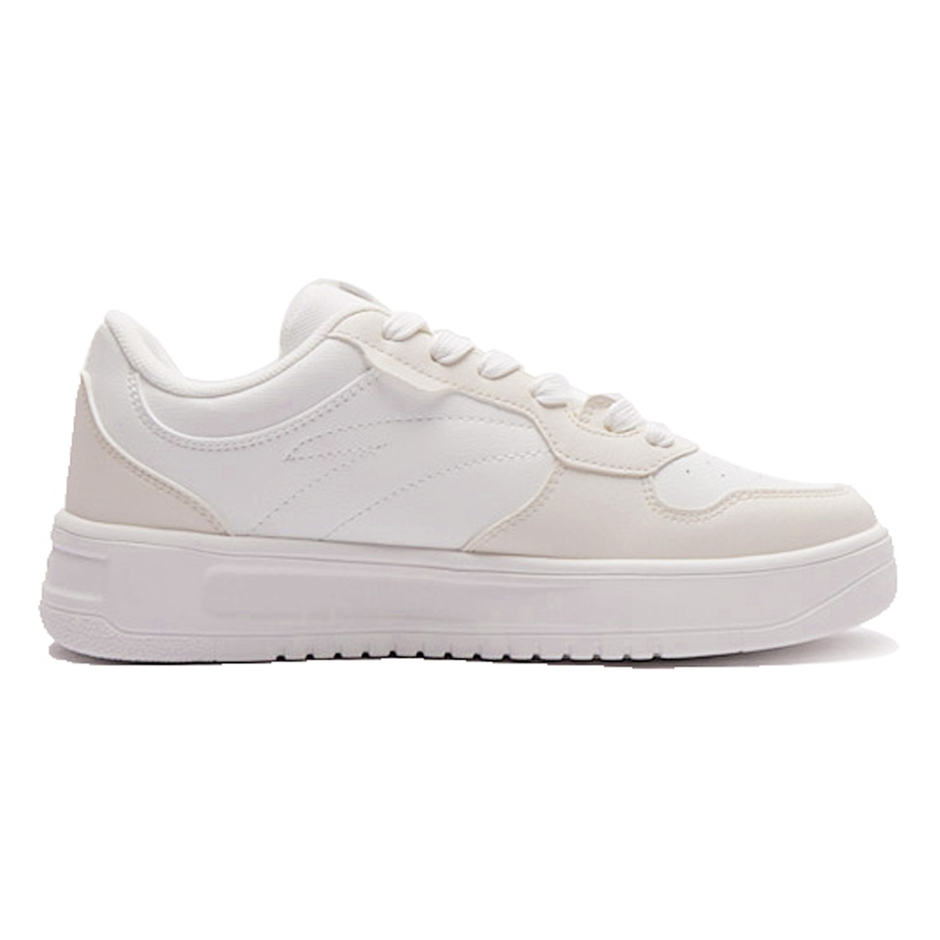 ANTA Skateboard Shoes Women's Low top Beige/White/Pink