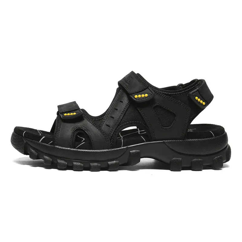 Jeep Beach Sandals Unisex Black