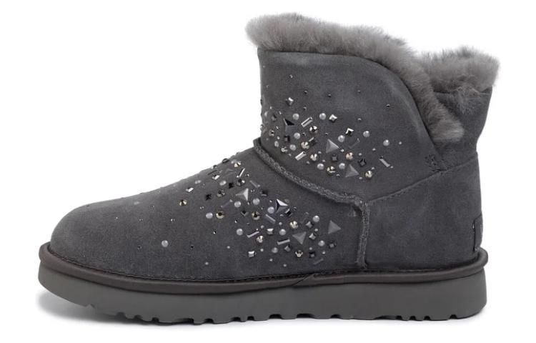 UGG Classic Galaxy Bling Mini 'Charcoal' Women's